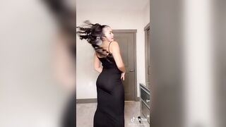 Sexy TikTok Girls: Skin-tight dress #4