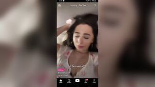 Sexy TikTok Girls: I was swiping and found this ♥️♥️♥️♥️♥️♥️ Tik Tok Live got spicy #1