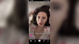 Sexy TikTok Girls: I was swiping and found this ♥️♥️♥️♥️♥️♥️ Tik Tok Live got spicy #4