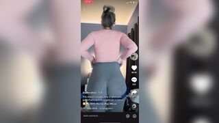 Sexy TikTok Girls: Gah damn that booty is fat #4