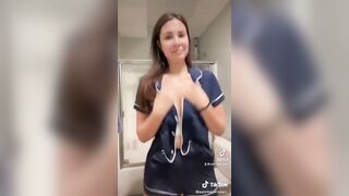 Sexy TikTok Girls: Clapping her ass #3