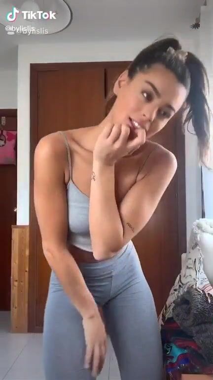 semi grey tank top