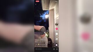 Sexy TikTok Girls: Literally finds every way to show her ass #4