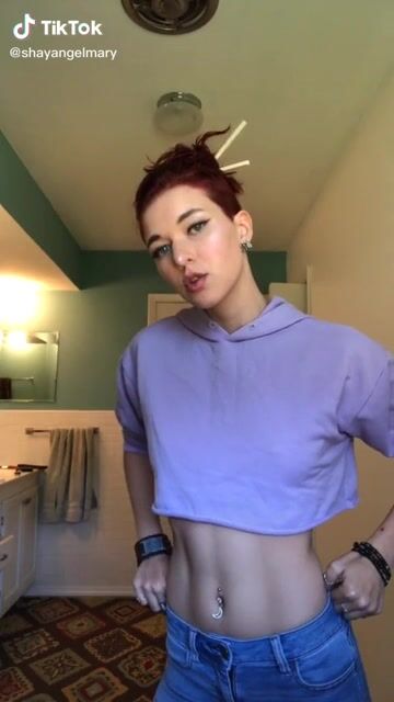 Little bit of underboob