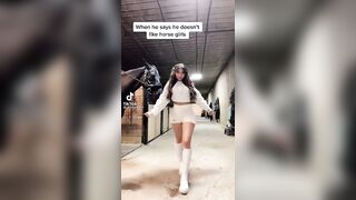 Sexy TikTok Girls: Horse #1