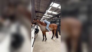 Sexy TikTok Girls: Horse girls ♥️♥️ #2