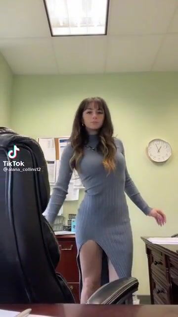 Dress showing off Everything