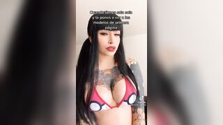 Sexy TikTok Girls: Pokemon bikini #3