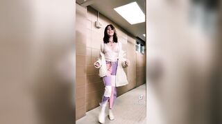 Sexy TikTok Girls: See thru and jiggly #4