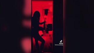 Sexy TikTok Girls: Little silhouette challenge for ya #3