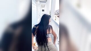 Sexy TikTok Girls: Seductive teen shaking her ass #4