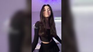 Sexy TikTok Girls: All black egirl #3