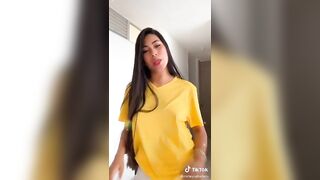 Sexy TikTok Girls: Pokies and jiggle is better than nothing but I want see thru again #3