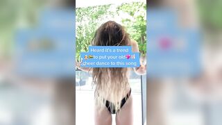 Sexy TikTok Girls: Great cheer! #2