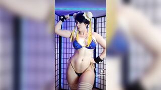 Sexy TikTok Girls: Chun-Li thot. I'm the thot #4