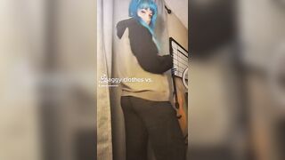 Sexy TikTok Girls: Baggy clothes vs underneath! #2