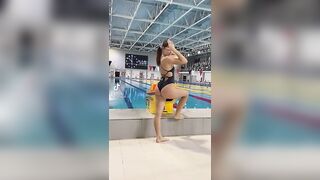Sexy TikTok Girls: swimmers are top tier♥️♥️ #2