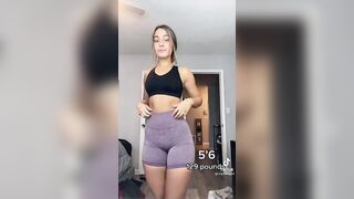 Sexy TikTok Girls: Snowbunny is built right ♥️♥️♥️♥️♥️♥️ #4