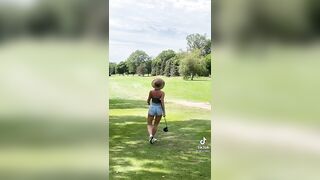 Sexy TikTok Girls: I want to play the back 9. #4