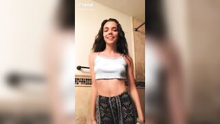 Sexy TikTok Girls: bathroom dance #1