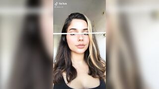 Sexy TikTok Girls: I bet she’s a great kisser ♥️♥️ #2