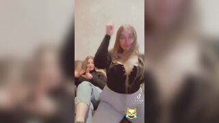 Sexy TikTok Girls: Big boobs dance ♥️♥️ #4