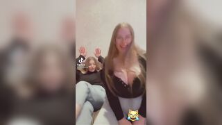 Sexy TikTok Girls: Big boobs dance ♥️♥️ #2