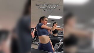 Sexy TikTok Girls: treadmill thots #3