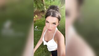 Sexy TikTok Girls: Nip slip, camel toe and a fat ass. This girl is amazing! #2