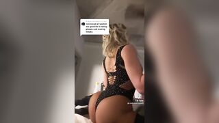 Sexy TikTok Girls: Big blonde ass #3