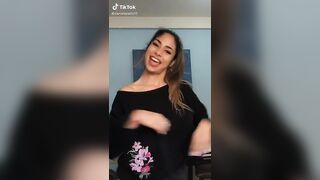 Sexy TikTok Girls: Wait for it. She shows her tattoo (wink wink) #2