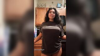 Sexy TikTok Girls: this will be way better without t-shirt #3