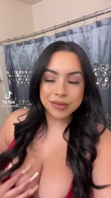 Happy new year from my busty Latina slut to you guys!????