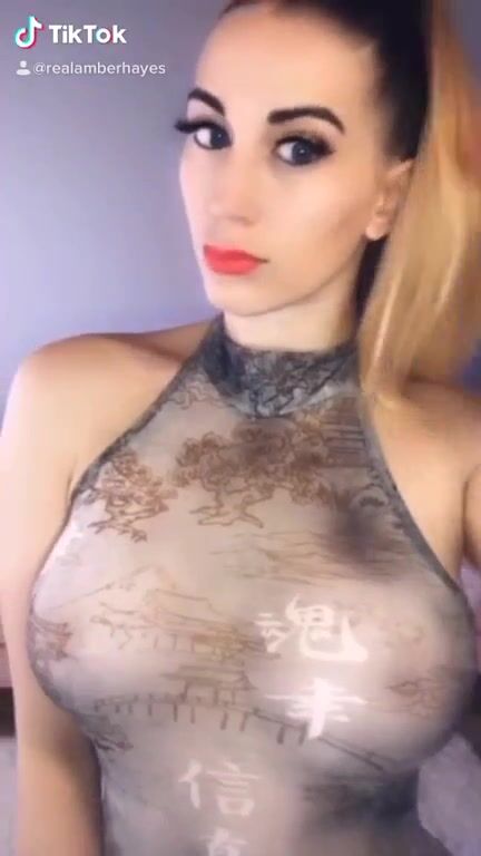 Damn look at her nips ????