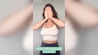 Now, why did she move her arms?