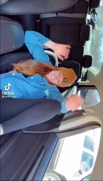 when she says your car has a lot of room????