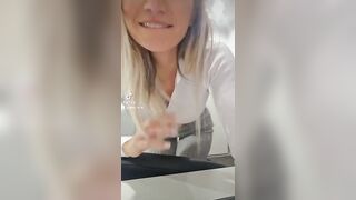 Sexy TikTok Girls: My pretty mouth belongs on your cock ♥️♥️ #2