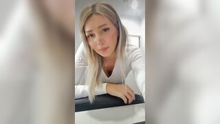 Sexy TikTok Girls: My pretty mouth belongs on your cock ♥️♥️ #3