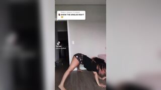 Sexy TikTok Girls: Jack-O pose challenge #2