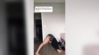 Sexy TikTok Girls: Jack-O pose challenge #3