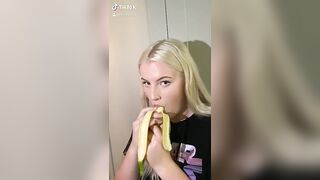 Sexy TikTok Girls: I can’t stop myself! Something big was near my mouth so I had to throat it #3