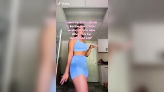 Sexy TikTok Girls: My new favorite color is blue♥️♥️♥️♥️ #1