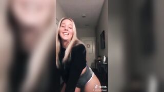 Sexy TikTok Girls: Thick PAWG in Booty Shorts #3