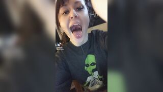 Sexy TikTok Girls: Imagine the throating ♥️♥️ #2