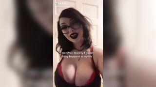Sexy TikTok Girls: Imagine the titfuck from the things #2