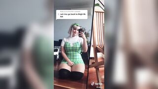 Sexy TikTok Girls: Thick thighs queen #3