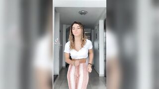Sexy TikTok Girls: Flaunting her ass #2
