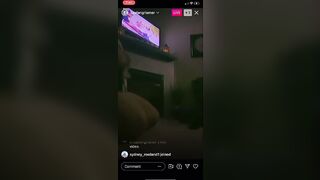 Sexy TikTok Girls: Thick thot twerks live on IG and titties fall out ♥️♥️ #4