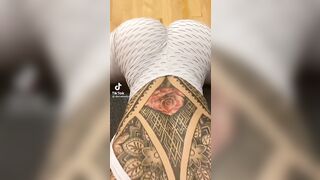 Sexy TikTok Girls: Same girl, front view and back view. ♥️♥️ #4