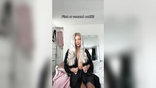 Sexy TikTok Girls: First or second? #4